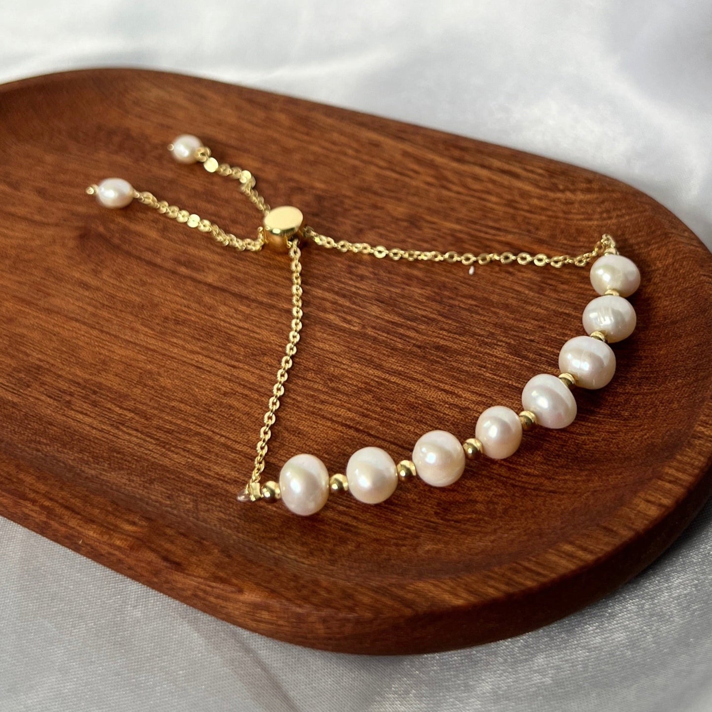 Golden Pearl Dream Bracelet